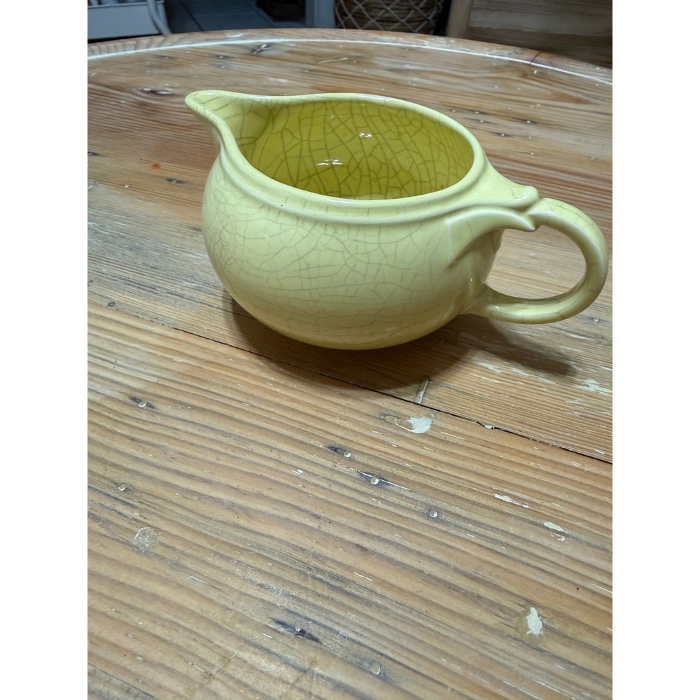 Lu-Ray Pastels‎ Yellow Creamer T.S.T. USA Vintage